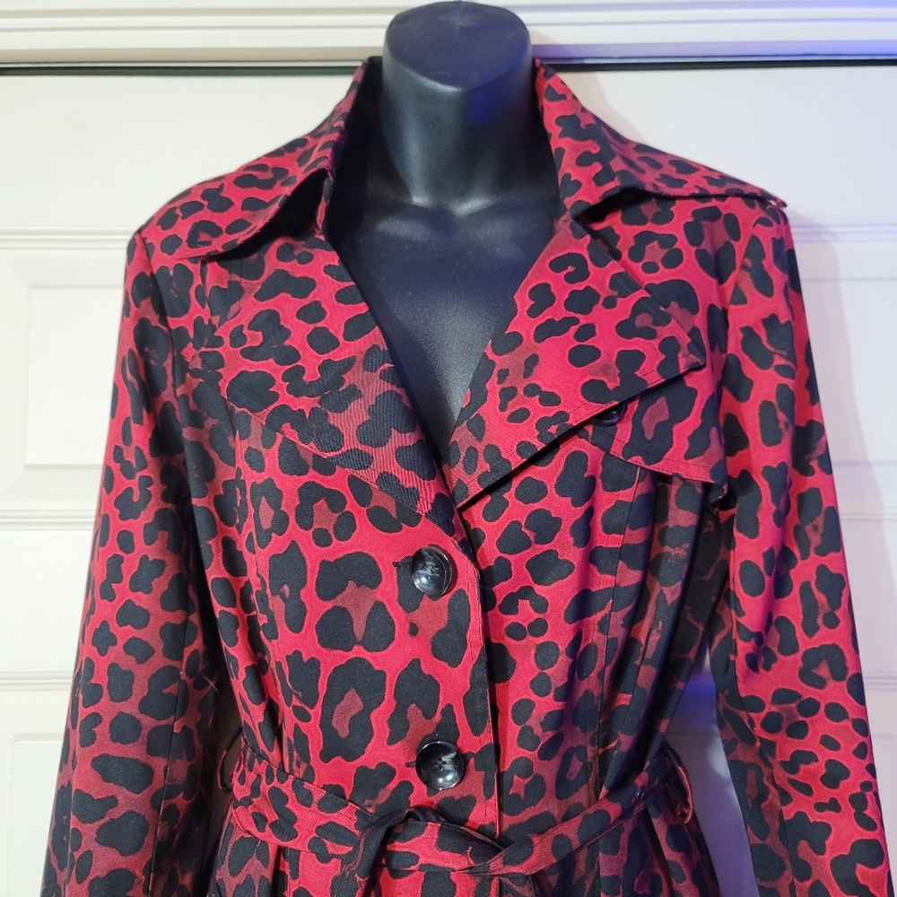Cache Animal Print Jacket Size S - image 2